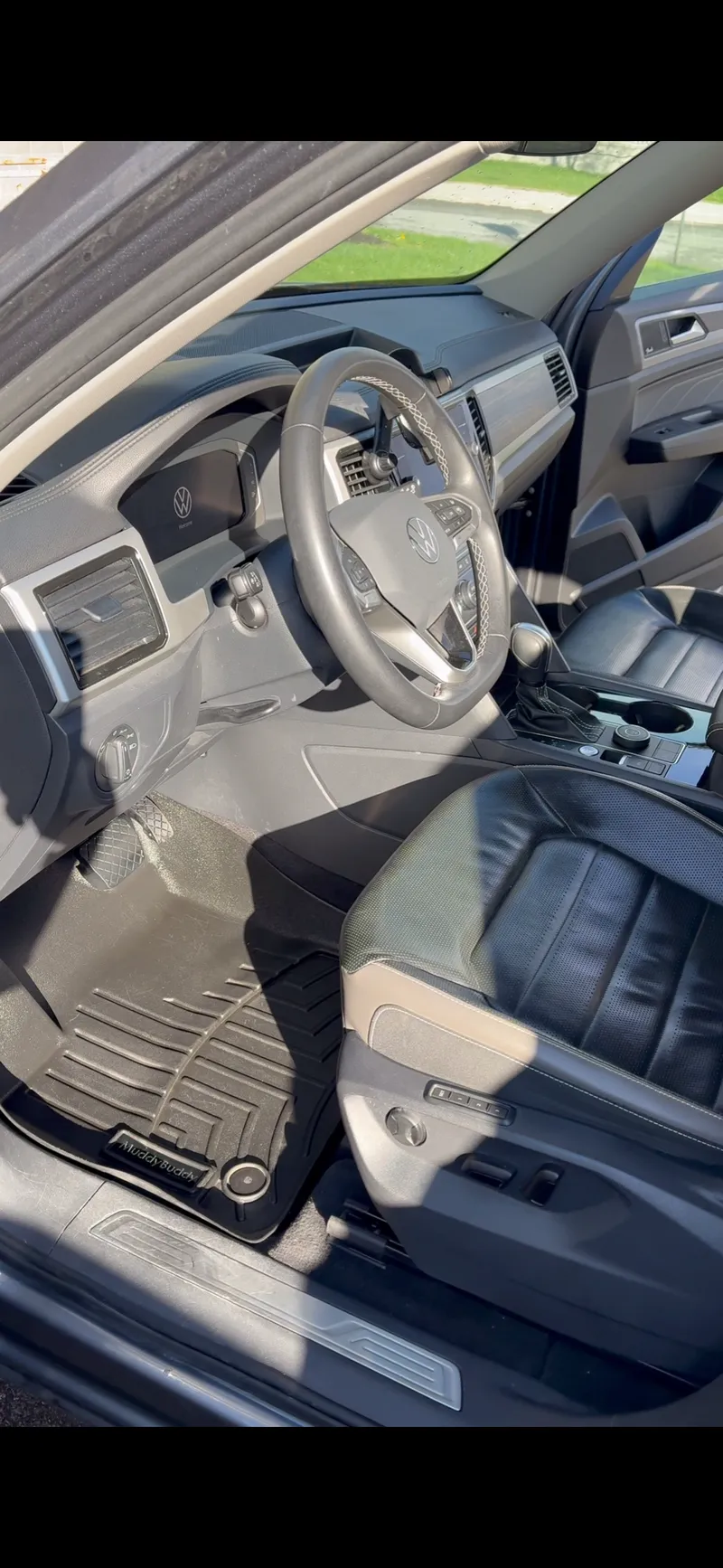 After — VW Atlas salt removal